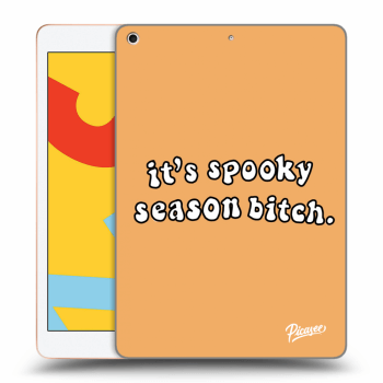 Picasee silikónový čierny obal pre Apple iPad 10.2" 2019 (7. gen) - Spooky season