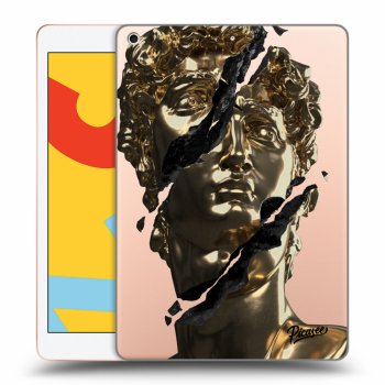 Picasee silikónový prehľadný obal pre Apple iPad 10.2" 2019 (7. gen) - Golder