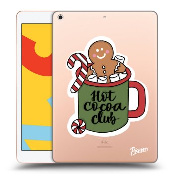 Picasee silikónový prehľadný obal pre Apple iPad 10.2" 2019 (7. gen) - Hot Cocoa Club