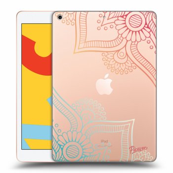 Obal pre Apple iPad 10.2" 2019 (7. gen) - Flowers pattern