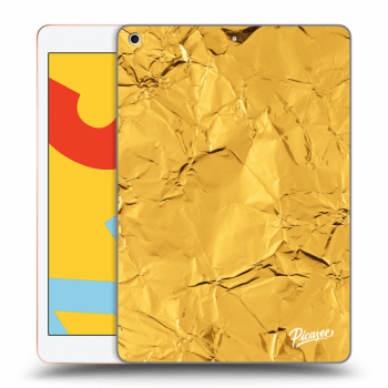 Picasee silikónový prehľadný obal pre Apple iPad 10.2" 2019 (7. gen) - Gold