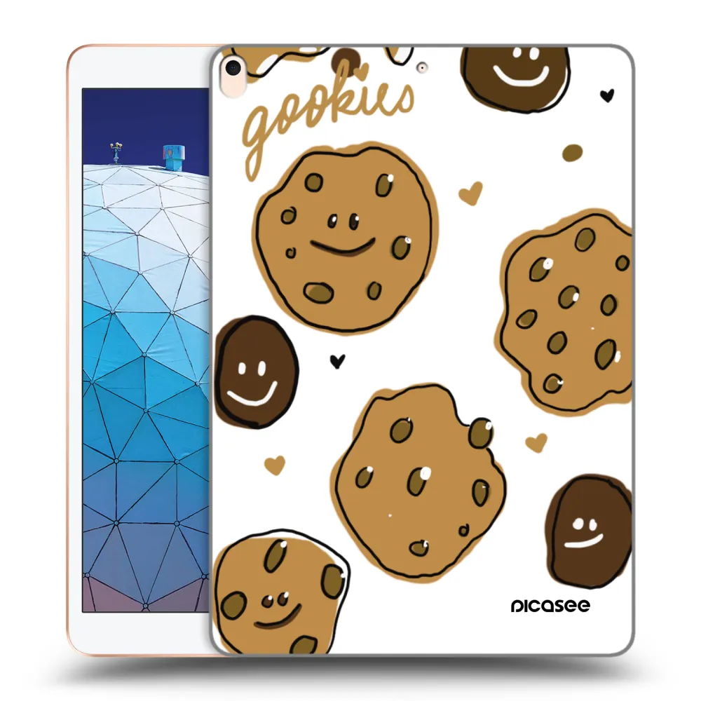 Picasee silikónový prehľadný obal pre Apple iPad Air 10.5" 2019 (3.gen) - Gookies