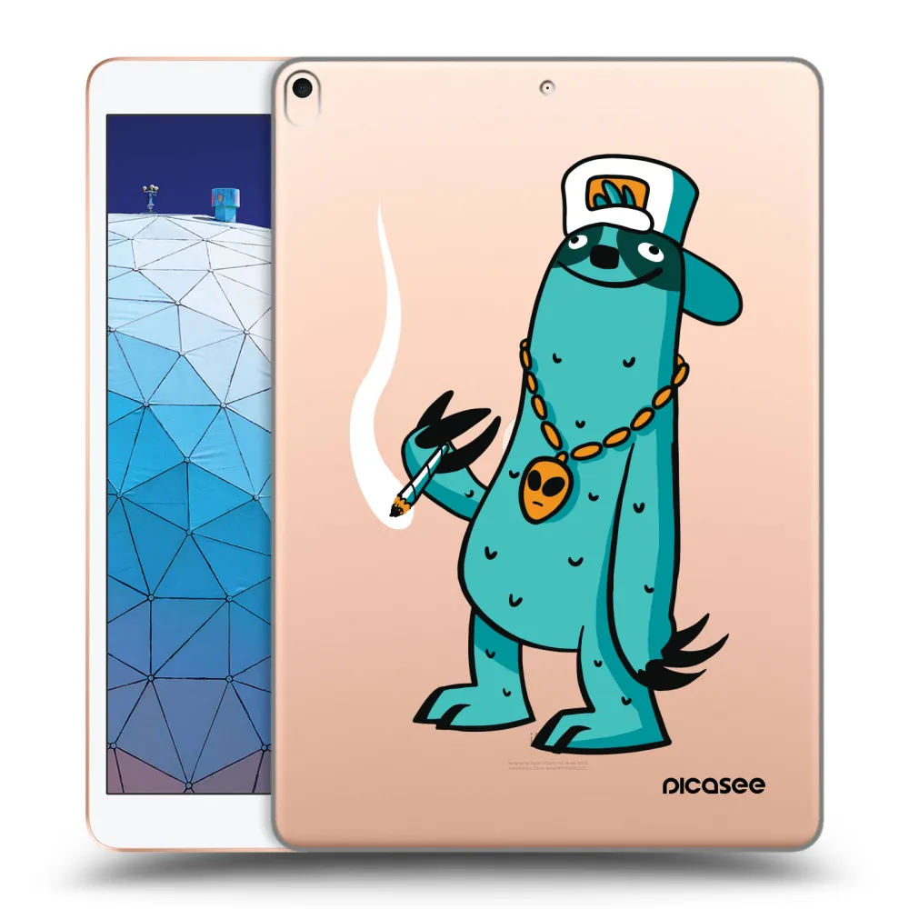 Picasee silikónový prehľadný obal pre Apple iPad Air 10.5" 2019 (3.gen) - Earth - Je mi fajn