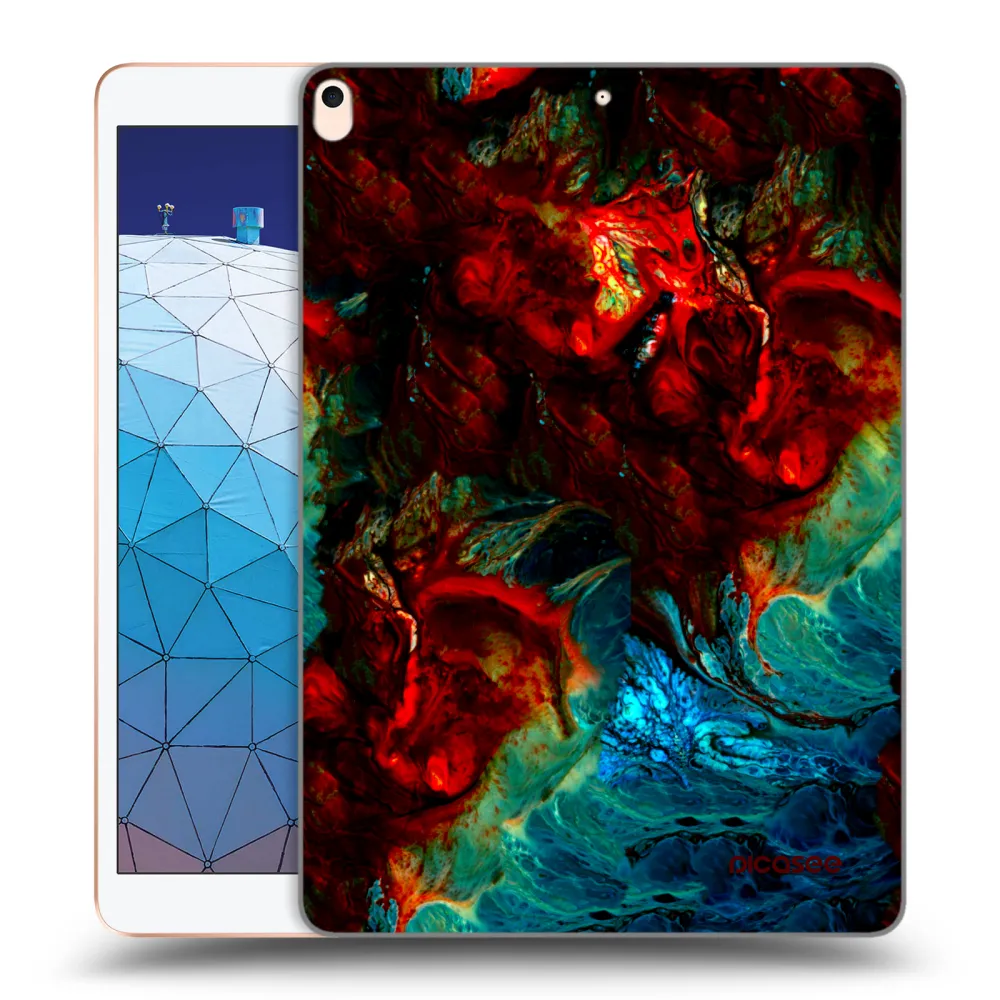 Picasee silikónový prehľadný obal pre Apple iPad Air 10.5" 2019 (3.gen) - Universe