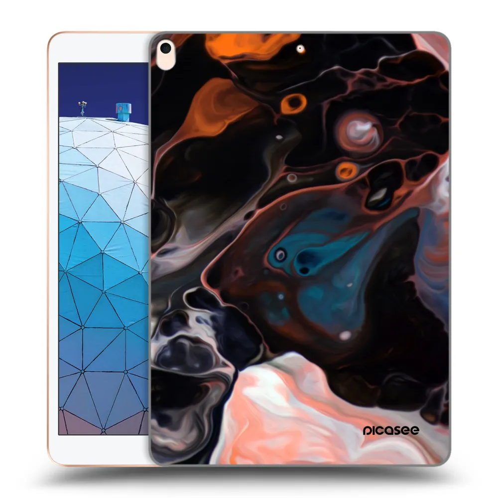 Picasee silikónový prehľadný obal pre Apple iPad Air 10.5" 2019 (3.gen) - Cream