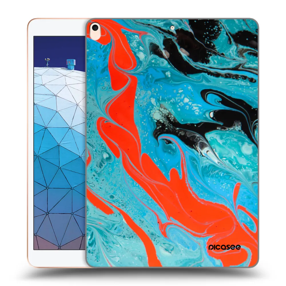 Silikónový prehľadný obal pre Apple iPad Air 10.5" 2019 (3.gen) - Blue Magma