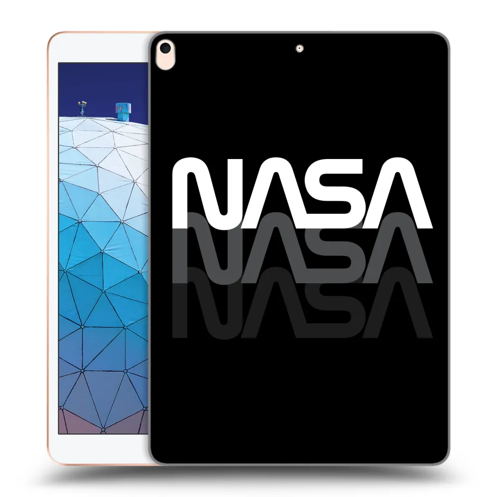 Picasee silikónový prehľadný obal pre Apple iPad Air 10.5" 2019 (3.gen) - NASA Triple