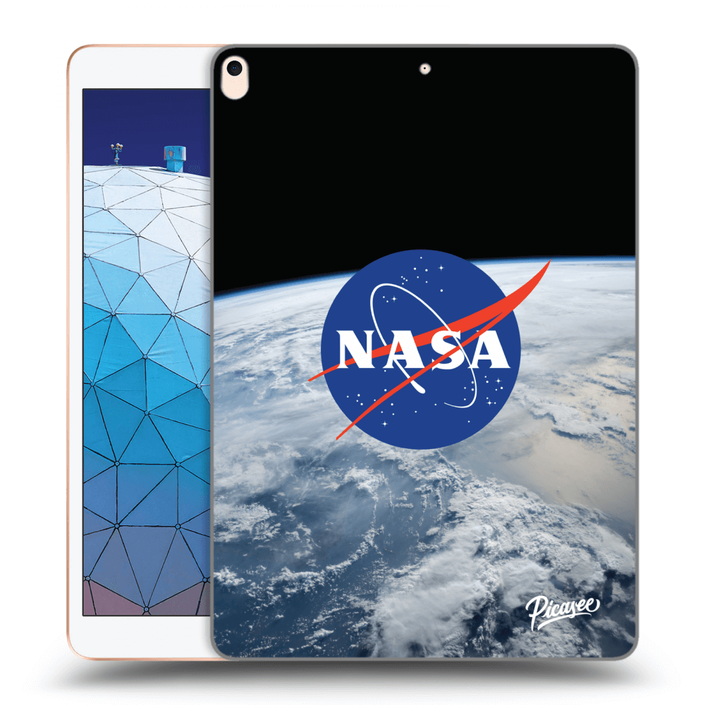 Picasee silikónový čierny obal pre Apple iPad Air 10.5" 2019 (3.gen) - Nasa Earth