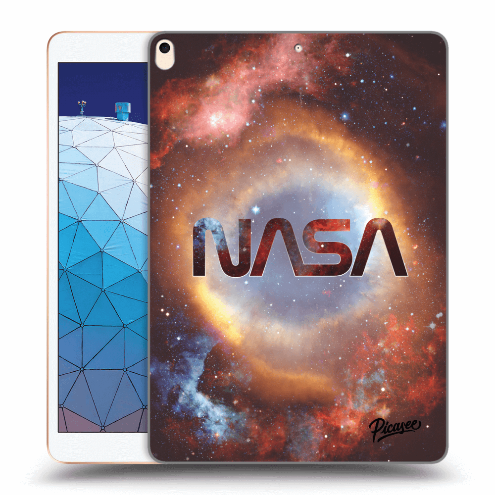 Picasee silikónový prehľadný obal pre Apple iPad Air 10.5" 2019 (3.gen) - Nebula