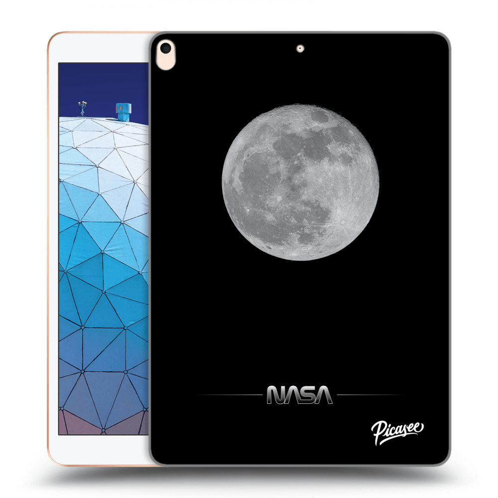 Picasee silikónový čierny obal pre Apple iPad Air 10.5" 2019 (3.gen) - Moon Minimal