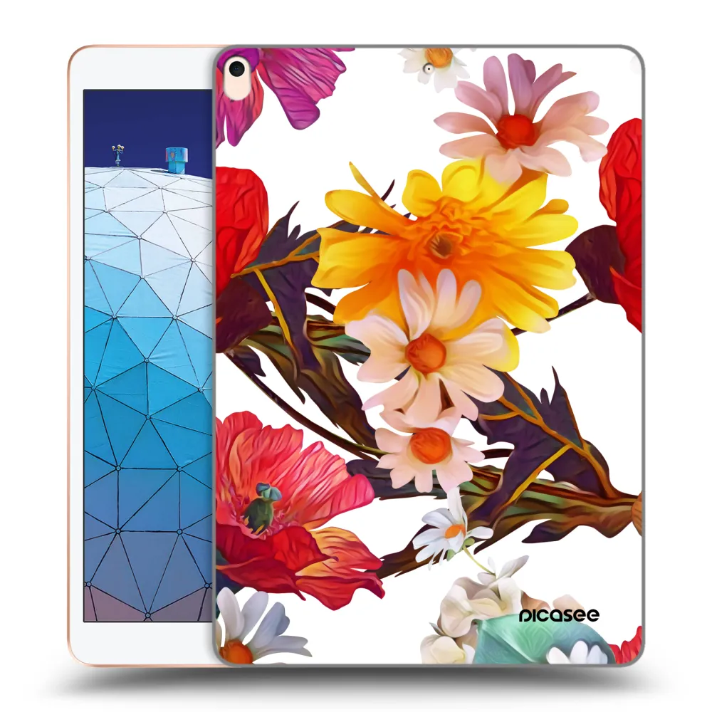 Picasee silikónový prehľadný obal pre Apple iPad Air 10.5" 2019 (3.gen) - Meadow