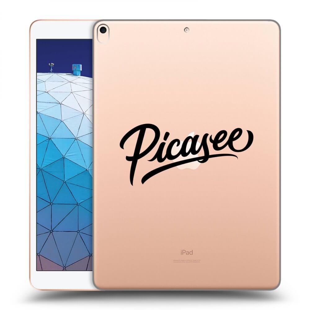 Picasee silikónový prehľadný obal pre Apple iPad Air 10.5" 2019 (3.gen) - Picasee - old logo - black