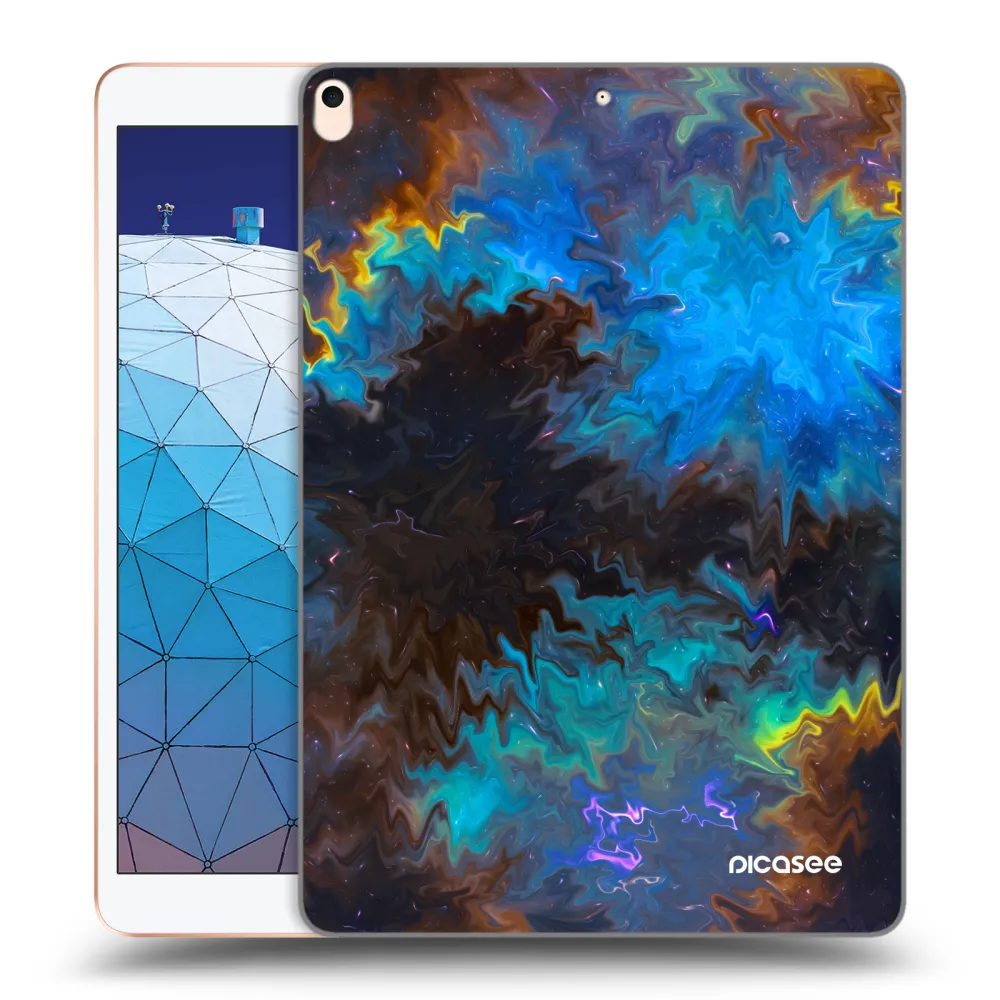 Picasee silikónový prehľadný obal pre Apple iPad Air 10.5" 2019 (3.gen) - Space