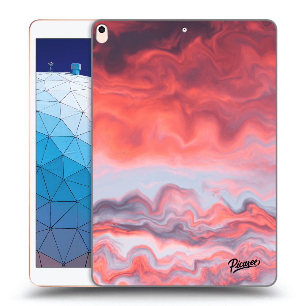 Picasee silikónový čierny obal pre Apple iPad Air 10.5" 2019 (3.gen) - Sunset