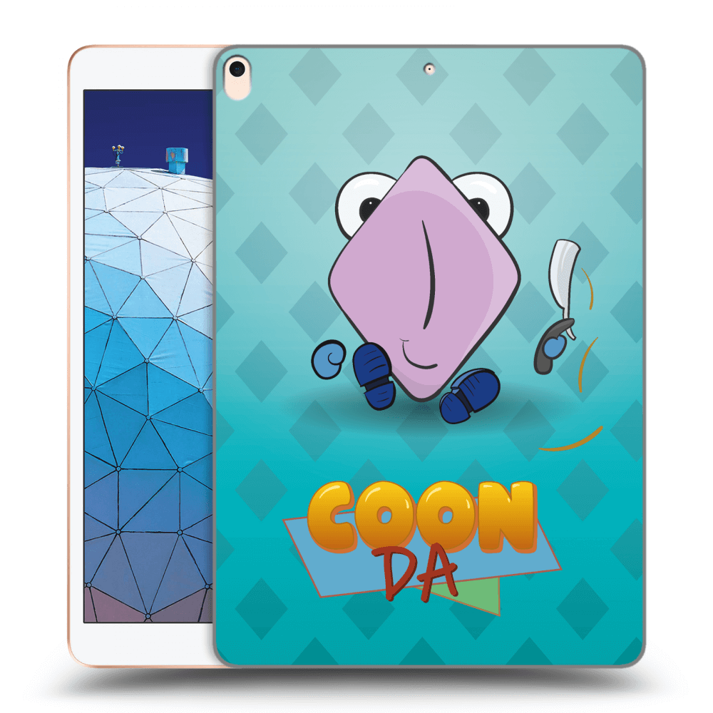 Picasee silikónový prehľadný obal pre Apple iPad Air 10.5" 2019 (3.gen) - COONDA holátko - světlá