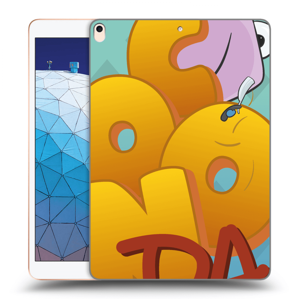 Picasee silikónový prehľadný obal pre Apple iPad Air 10.5" 2019 (3.gen) - Obří COONDA