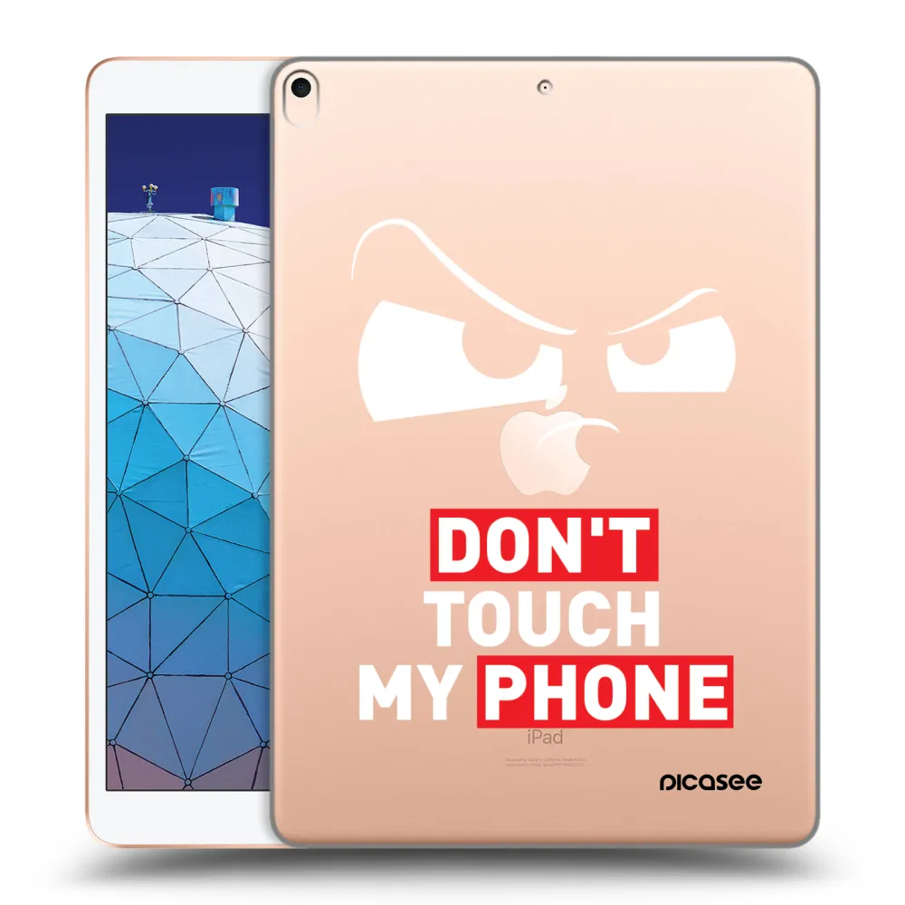 Picasee silikónový prehľadný obal pre Apple iPad Air 10.5" 2019 (3.gen) - Cloudy Eye - Transparent