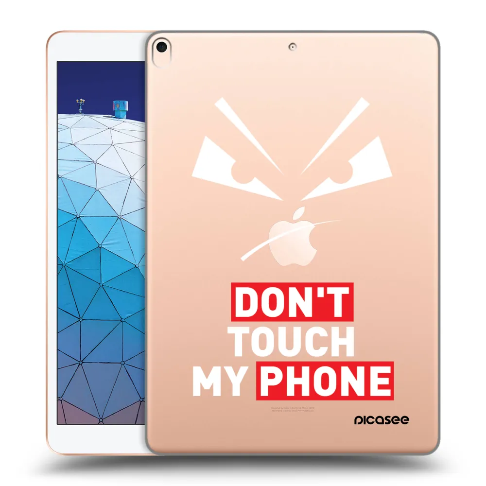 Picasee silikónový prehľadný obal pre Apple iPad Air 10.5" 2019 (3.gen) - Evil Eye - Transparent