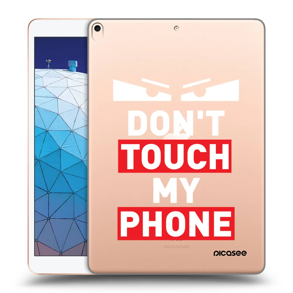 Picasee silikónový prehľadný obal pre Apple iPad Air 10.5" 2019 (3.gen) - Shadow Eye - Transparent