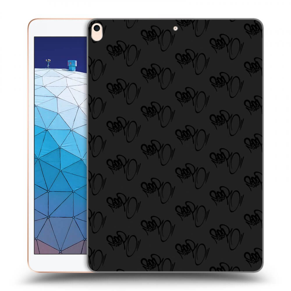 Picasee silikónový čierny obal pre Apple iPad Air 10.5" 2019 (3.gen) - Separ - Black On Black 1