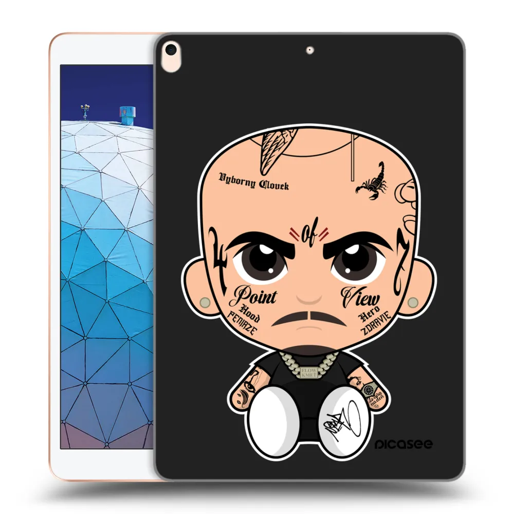 Picasee silikónový čierny obal pre Apple iPad Air 10.5" 2019 (3.gen) - Separ