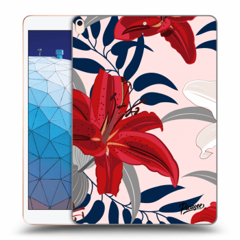 Obal pre Apple iPad Air 10.5" 2019 (3.gen) - Red Lily