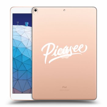 Obal pre Apple iPad Air 10.5" 2019 (3.gen) - Picasee - old logo - white
