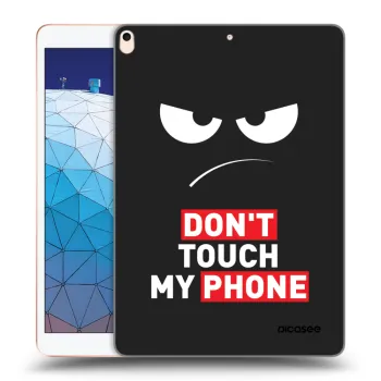 Picasee silikónový čierny obal pre Apple iPad Air 10.5" 2019 (3.gen) - Angry Eyes - Transparent