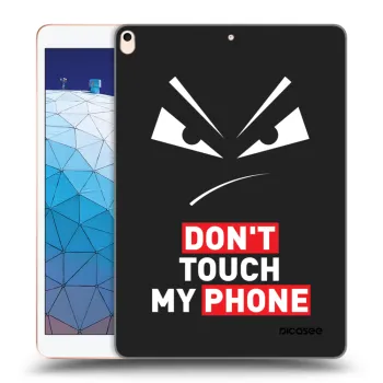 Picasee silikónový čierny obal pre Apple iPad Air 10.5" 2019 (3.gen) - Evil Eye - Transparent