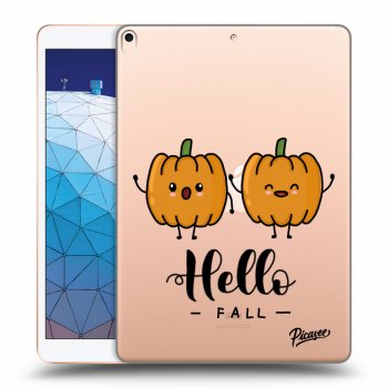 Picasee silikónový prehľadný obal pre Apple iPad Air 10.5" 2019 (3.gen) - Hallo Fall
