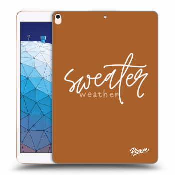 Picasee silikónový prehľadný obal pre Apple iPad Air 10.5" 2019 (3.gen) - Sweater weather