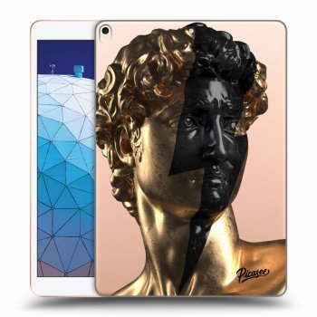 Picasee silikónový prehľadný obal pre Apple iPad Air 10.5" 2019 (3.gen) - Wildfire - Gold