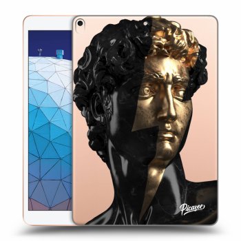 Picasee silikónový prehľadný obal pre Apple iPad Air 10.5" 2019 (3.gen) - Wildfire - Black