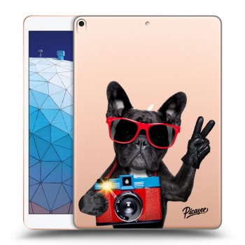 Picasee silikónový prehľadný obal pre Apple iPad Air 10.5" 2019 (3.gen) - French Bulldog