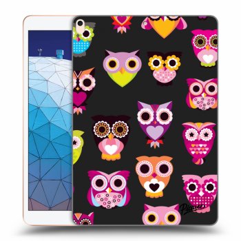 Picasee silikónový čierny obal pre Apple iPad Air 10.5" 2019 (3.gen) - Owls