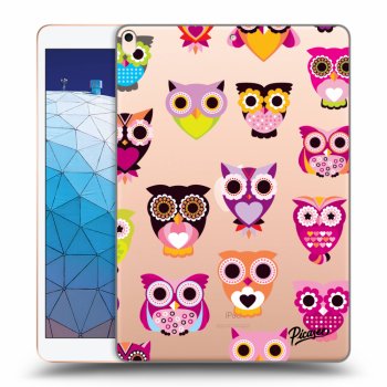 Picasee silikónový prehľadný obal pre Apple iPad Air 10.5" 2019 (3.gen) - Owls