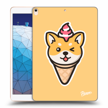 Picasee silikónový prehľadný obal pre Apple iPad Air 10.5" 2019 (3.gen) - Ice Cream Shiba