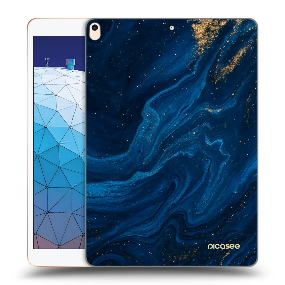 Picasee silikónový prehľadný obal pre Apple iPad Air 10.5" 2019 (3.gen) - Blue