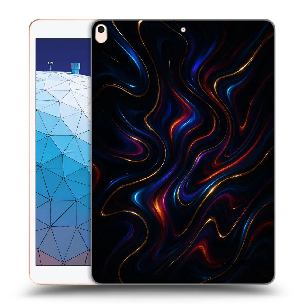 Picasee silikónový prehľadný obal pre Apple iPad Air 10.5" 2019 (3.gen) - Noir