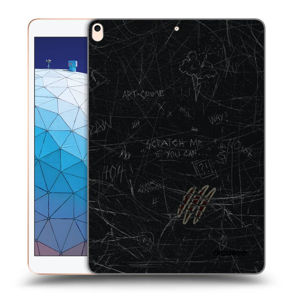 Picasee silikónový prehľadný obal pre Apple iPad Air 10.5" 2019 (3.gen) - SCRATCH