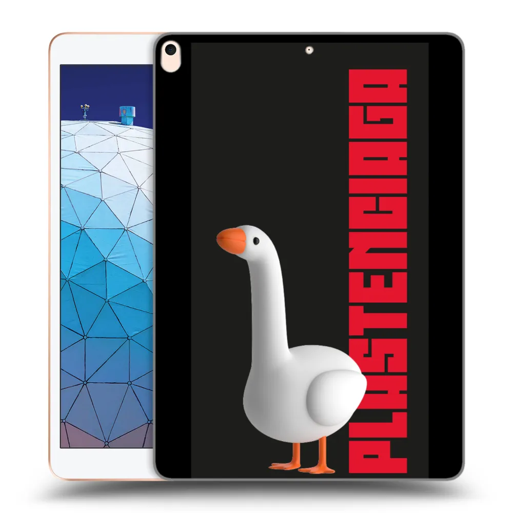 Picasee silikónový prehľadný obal pre Apple iPad Air 10.5" 2019 (3.gen) - Kiky Ricky