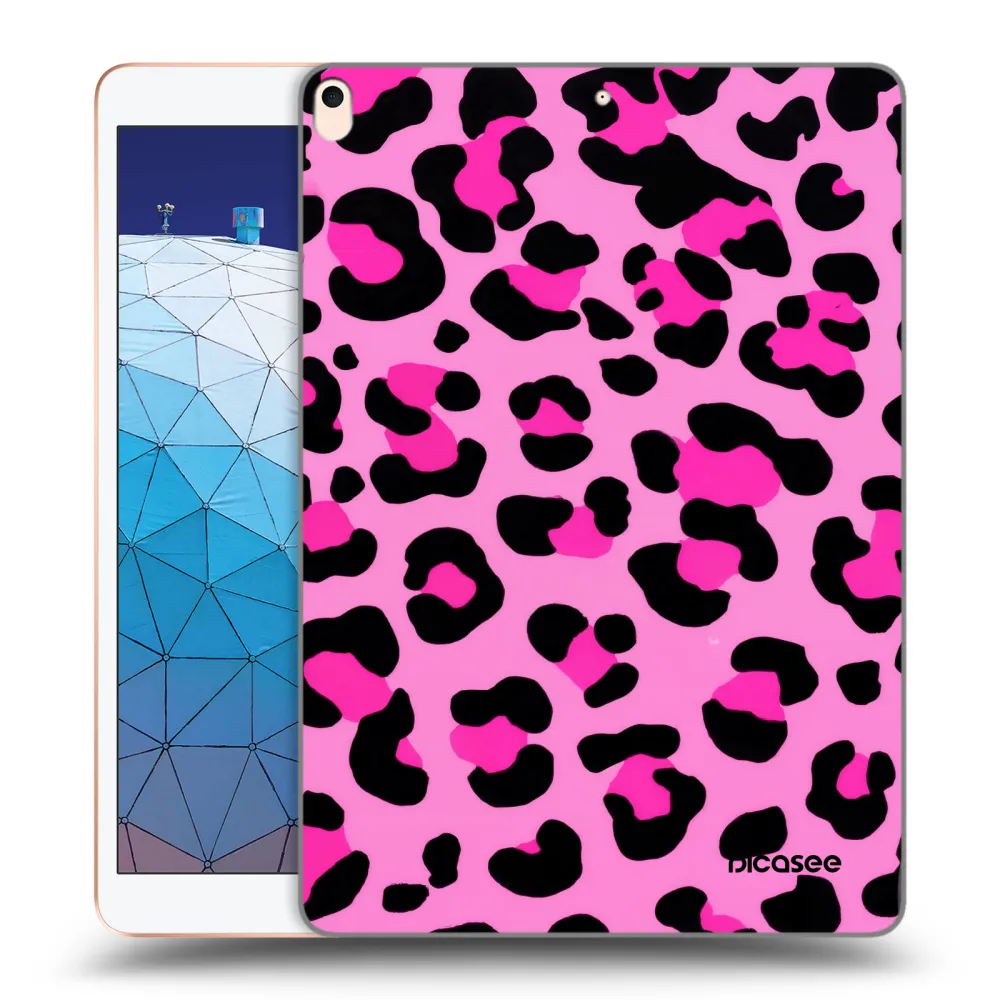 Silikónový prehľadný obal pre Apple iPad Air 10.5" 2019 (3.gen) - Pink Tiger