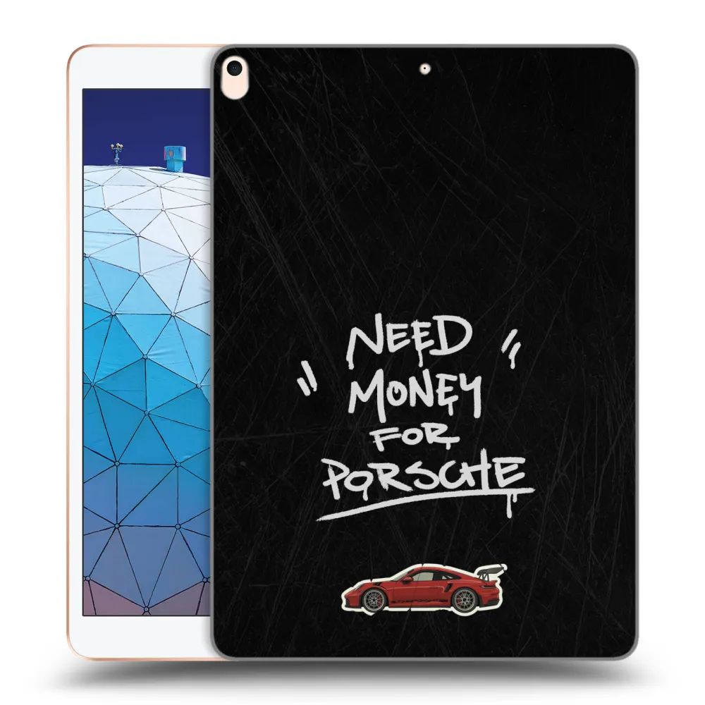 Picasee silikónový prehľadný obal pre Apple iPad Air 10.5" 2019 (3.gen) - Dark Racer