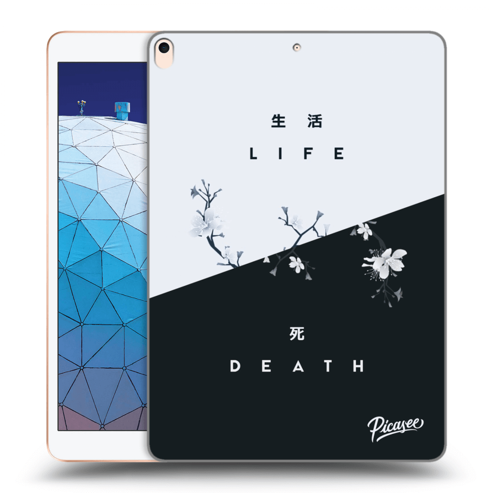 Picasee silikónový prehľadný obal pre Apple iPad Air 10.5" 2019 (3.gen) - Life - Death
