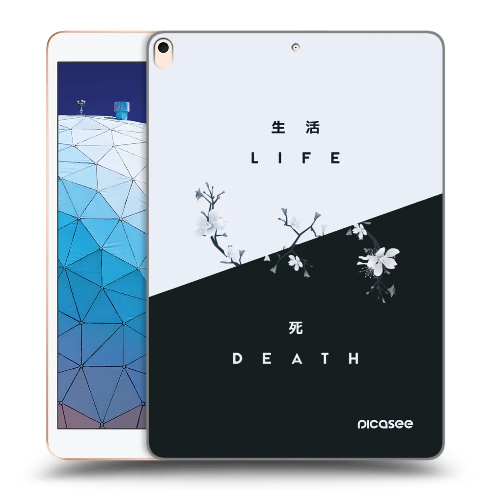 Picasee silikónový prehľadný obal pre Apple iPad Air 10.5" 2019 (3.gen) - Živý - Mŕtvy