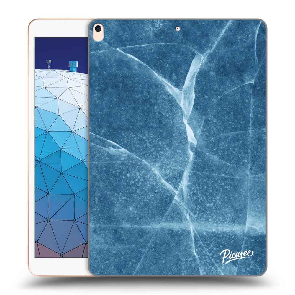 Picasee silikónový čierny obal pre Apple iPad Air 10.5" 2019 (3.gen) - Blue marble