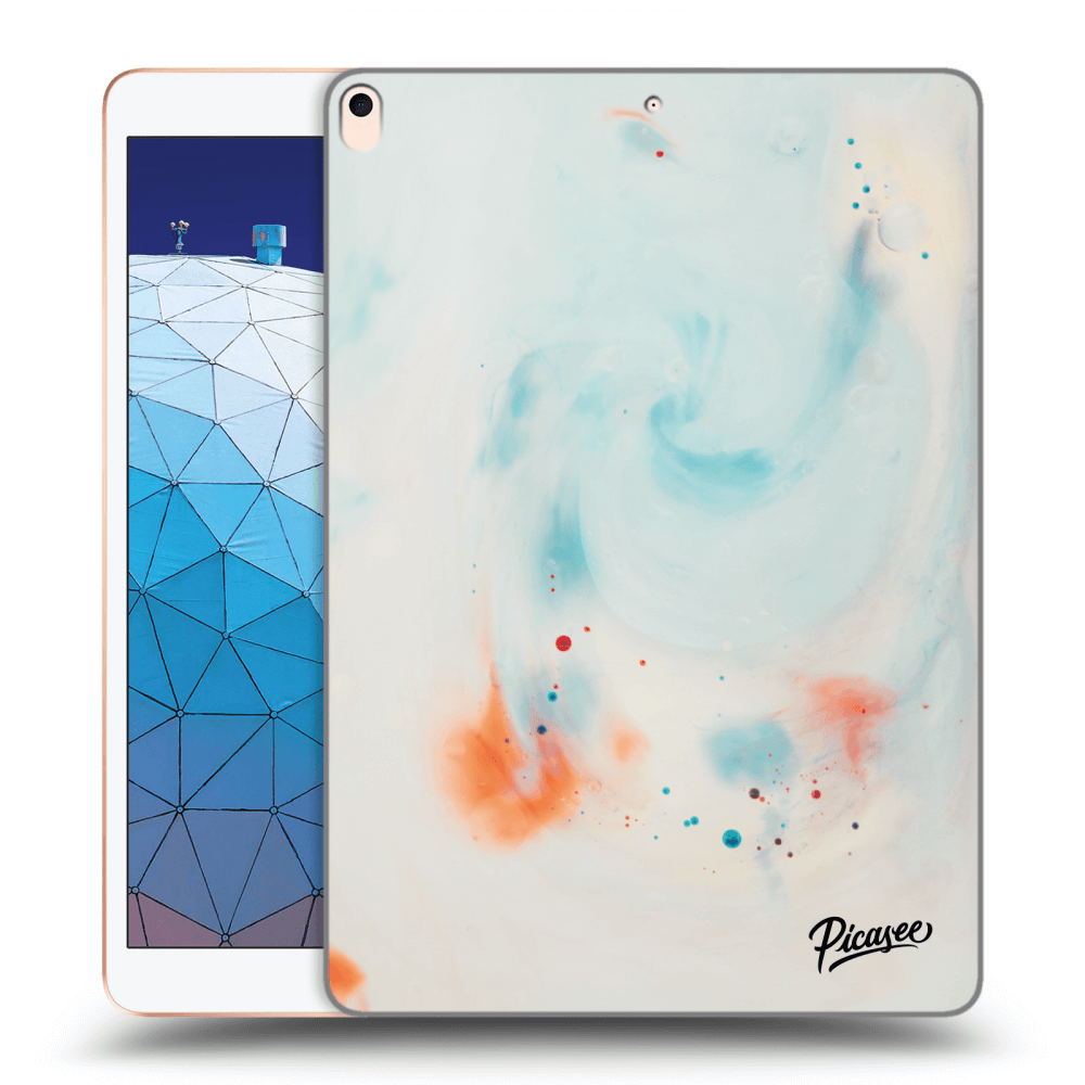 Picasee silikónový prehľadný obal pre Apple iPad Air 10.5" 2019 (3.gen) - Splash