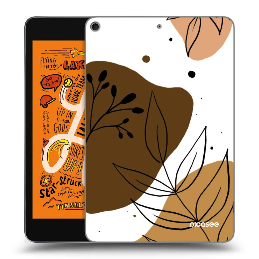 Picasee silikónový prehľadný obal pre Apple iPad mini 2019 (5. gen) - Boho style