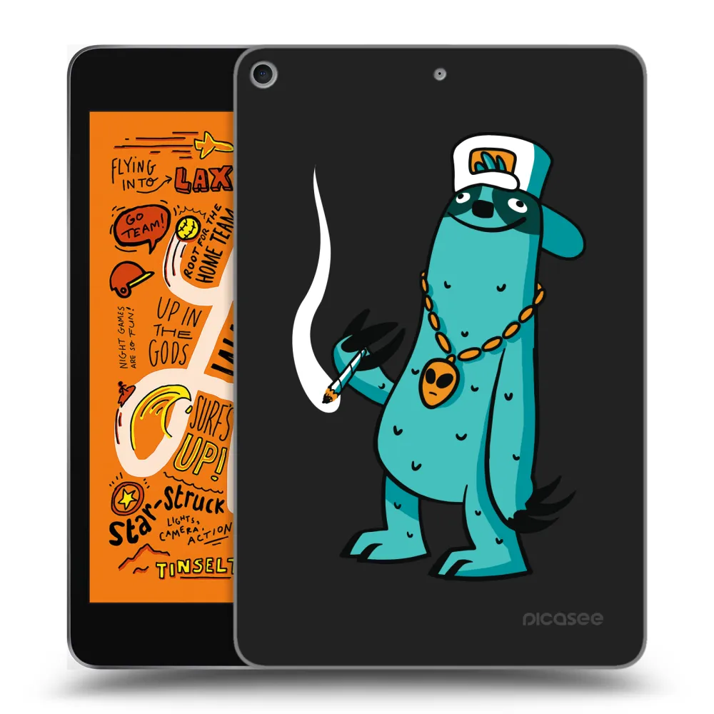 Picasee silikónový čierny obal pre Apple iPad mini 2019 (5. gen) - Earth - Je mi fajn