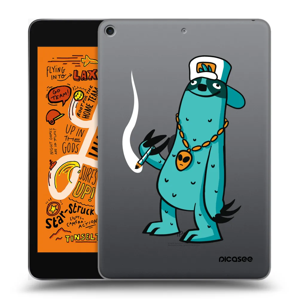 Picasee silikónový prehľadný obal pre Apple iPad mini 2019 (5. gen) - Earth - Je mi fajn